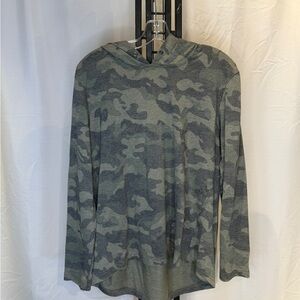 Jane and Delancey Olive Camouflage Hoodie